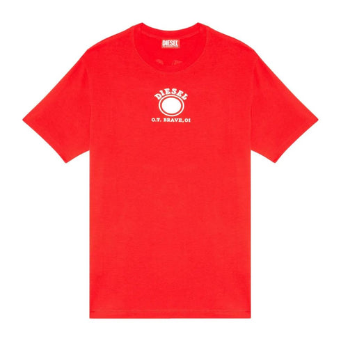 CAMISETA ROJA J-JUST-K4 DIESEL